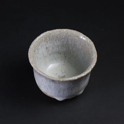 Madara Karatsu sake cup by Munehiko Maruta