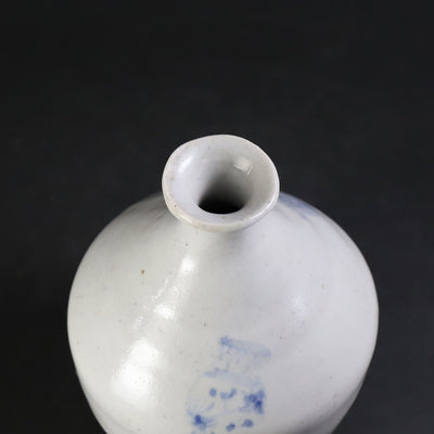 丸田宗一廊　作　染つけ壷絵徳利　No.4