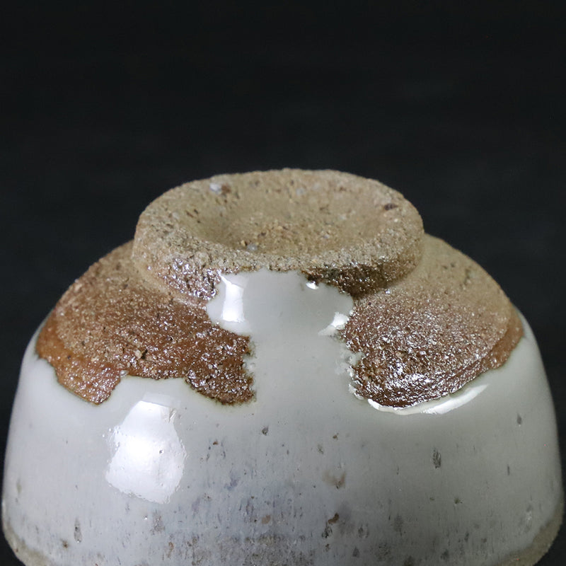 Madara Karatsu sake cup 1 made by the 14th generation Nakazato Tarouemon