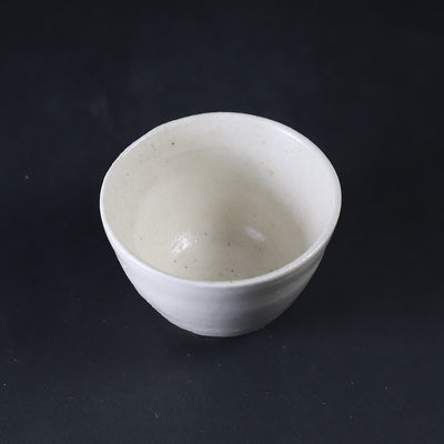 石井義久　作　唐津白磁盃　No.34