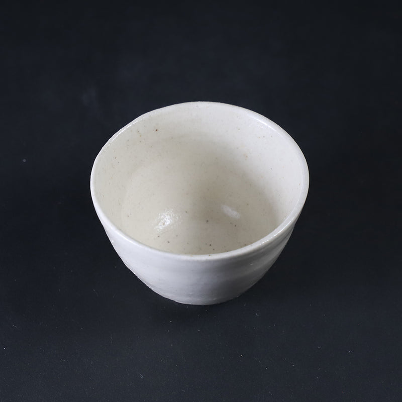 石井義久　作　唐津白磁盃　No.34