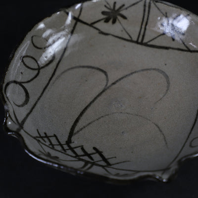 Naoto Yano's Painted Karatsu Mukae (Set of 5) No.8