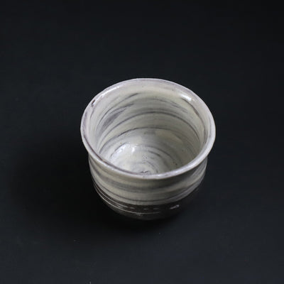 Brush stroke sake cup No.57 by Naoto Yano