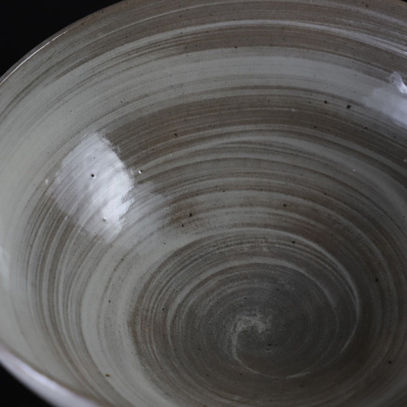 Nakazato Tarouemon Kiln KARATSU Bowl (Brushed)
