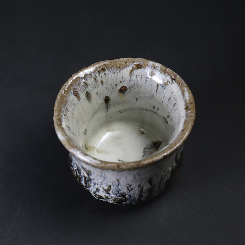 Korean Karatsu Guinomi by Munehiko Maruta