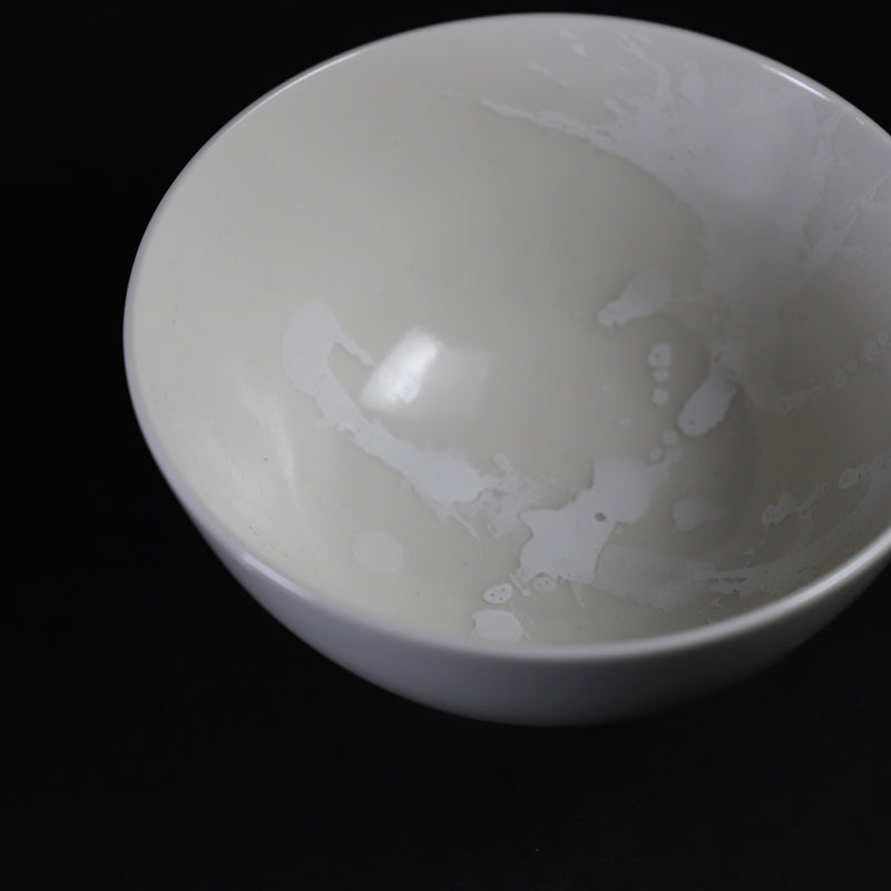 Yuki Inoue Product Drop-glazed Rice Bowl (Medium) / Cream