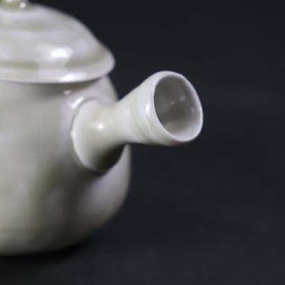 梶原靖元　作　素瓷急須　No.99