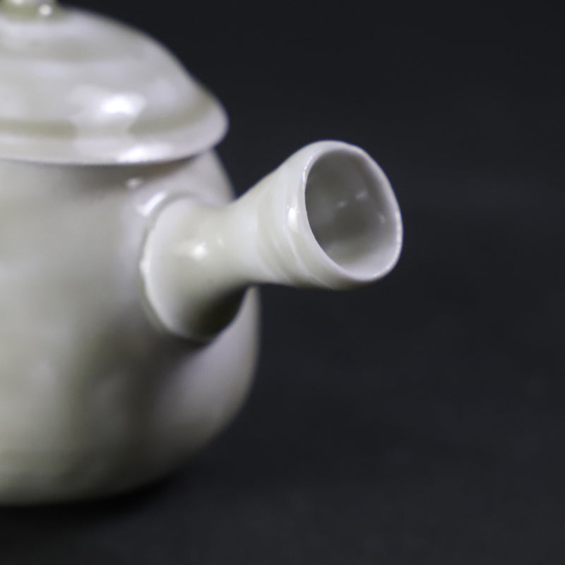 梶原靖元　作　素瓷急須　No.99