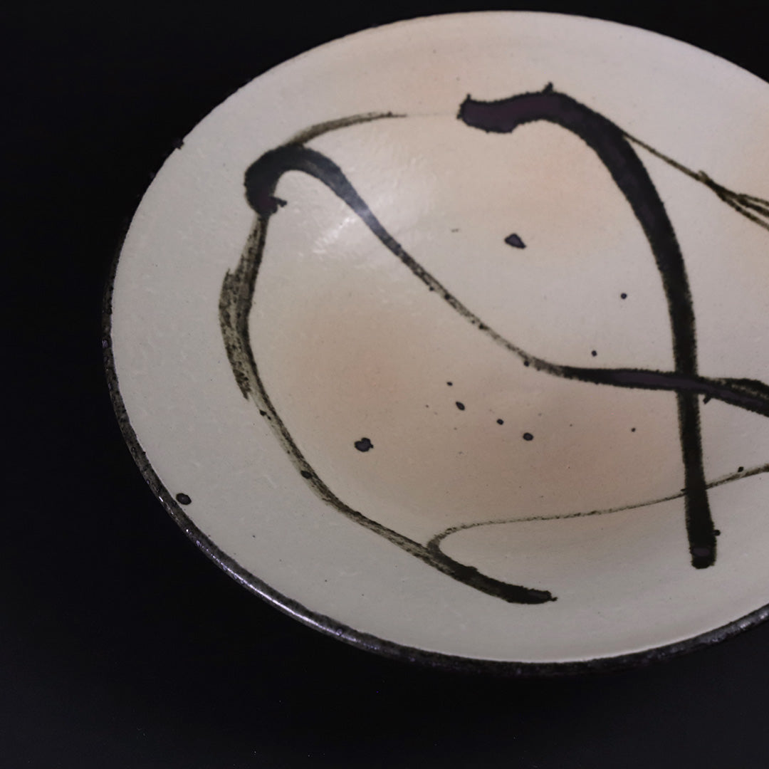 中里隆 唐津 粉引 銘々皿 5客 共箱 小皿 【k3120】 中里隆 唐津焼