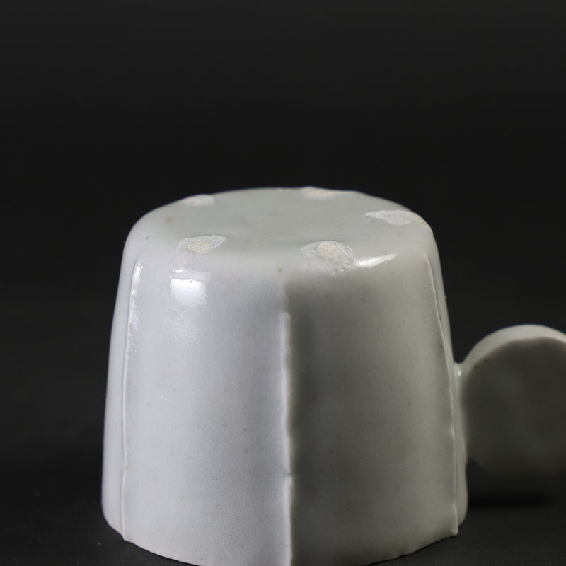 Soichiro Maruta white porcelain cup and saucer (small) 1