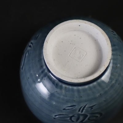 Shingo Oka's work, Lapis lazuli engraved teacup