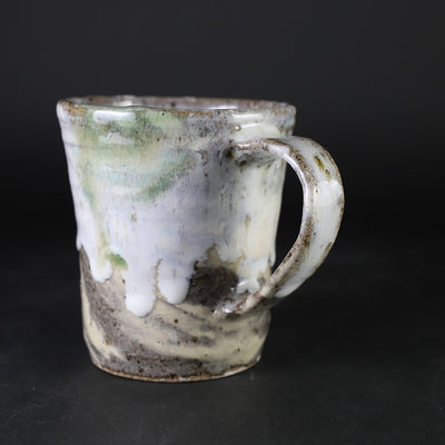 Brushed mug by Kazusuke Fukuda