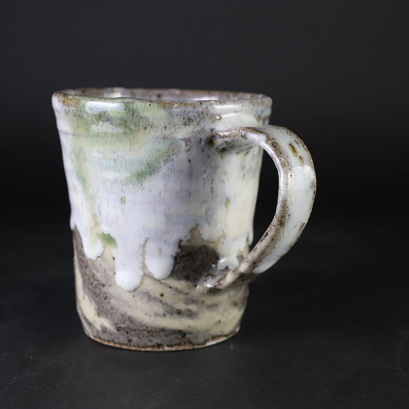 Brushed mug by Kazusuke Fukuda