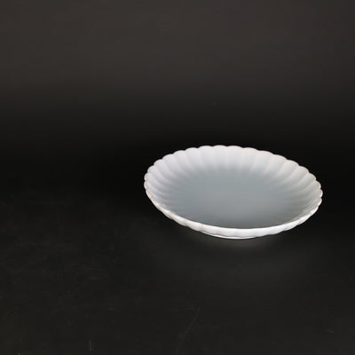 Kosengama Blue and white porcelain chrysanthemum 32 square 5 inch plate