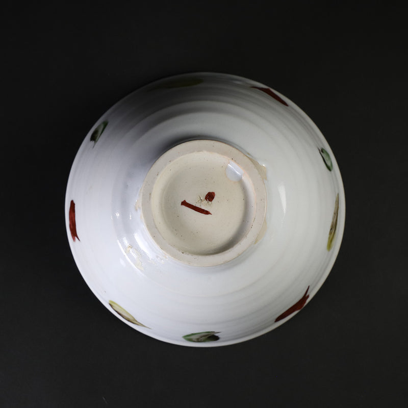 Colored rice bowl by Shingo Oka