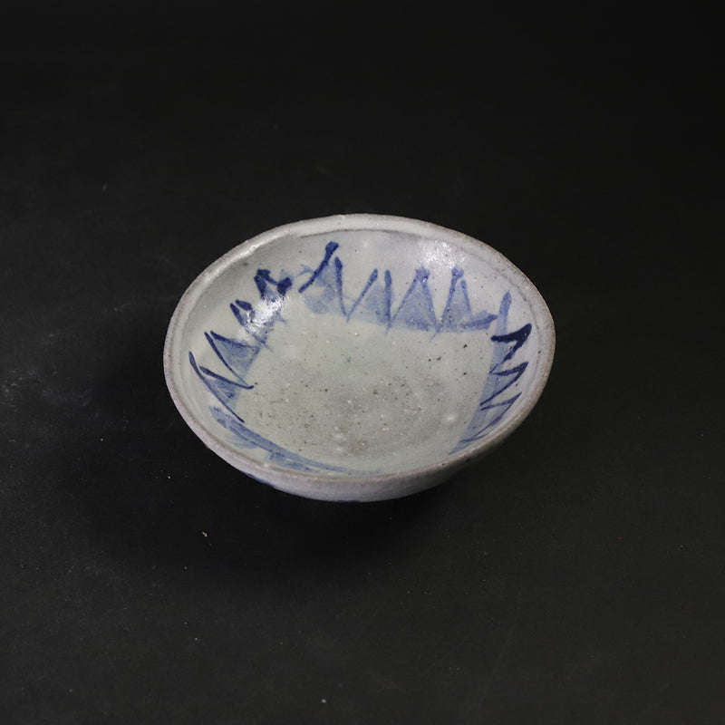 梶原靖元　作　陶胎染付杯　No.81