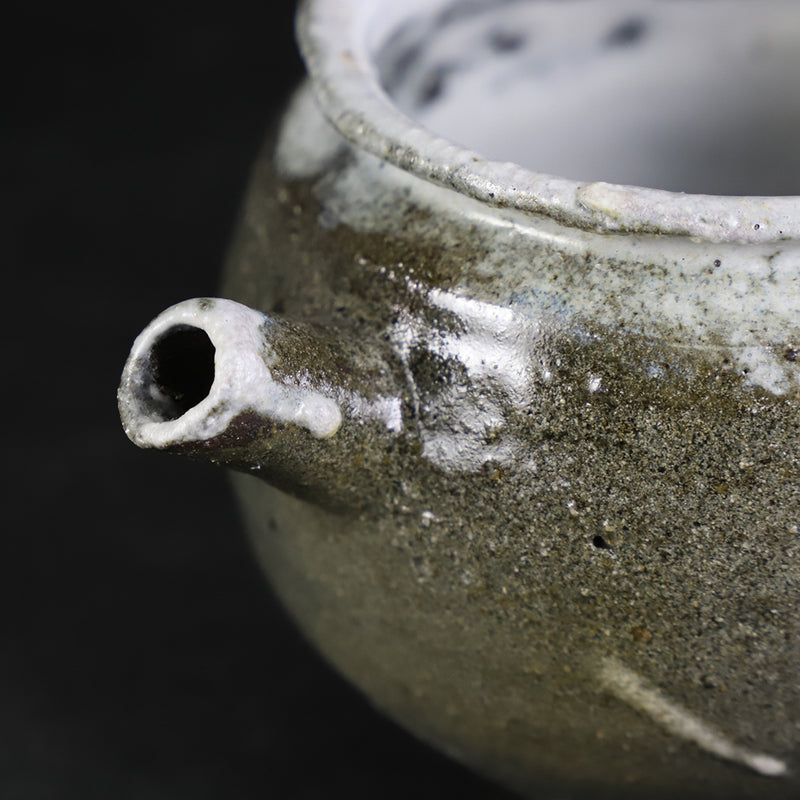 Korean Karatsu Inscription Jar No.3 by Yoshihisa Ishii