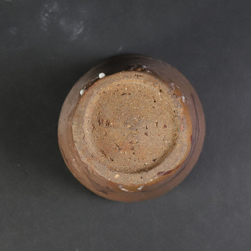 Painted Karatsu sake cup by Munehiko Maruta No.44