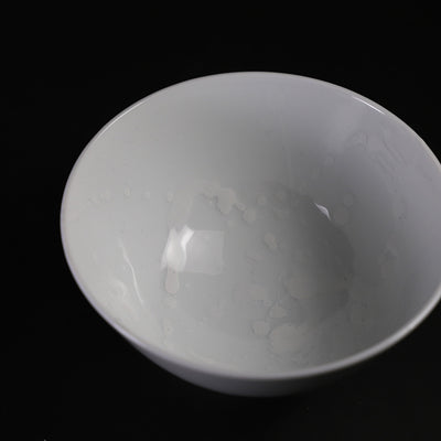 Yuki Inoue Product Dripping glaze rice bowl (medium) / White