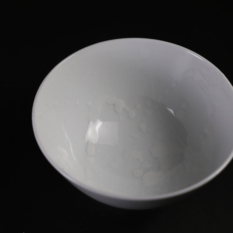 Yuki Inoue Product Dripping glaze rice bowl (medium) / White