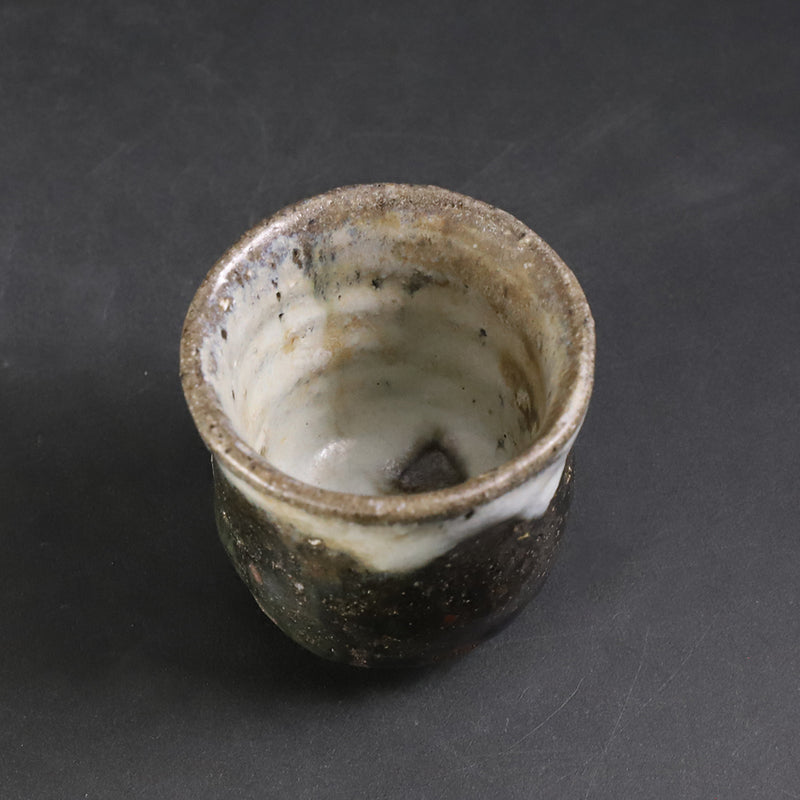 丸田宗彦　作　朝鮮唐津ぐい呑　No.45