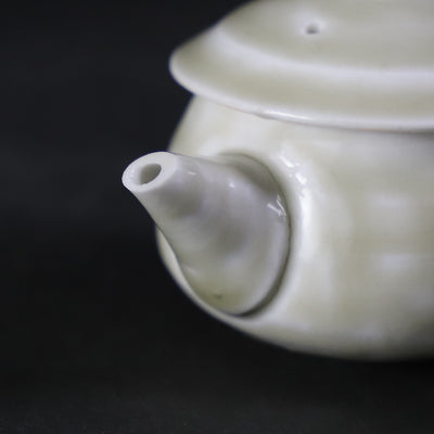 梶原靖元　作　素瓷急須　No.10