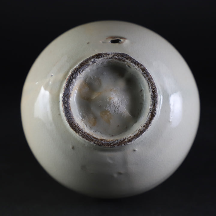 竹花正弘 作 粉引徳利 NO.3 – ギャラリー一番館オンラインショップ