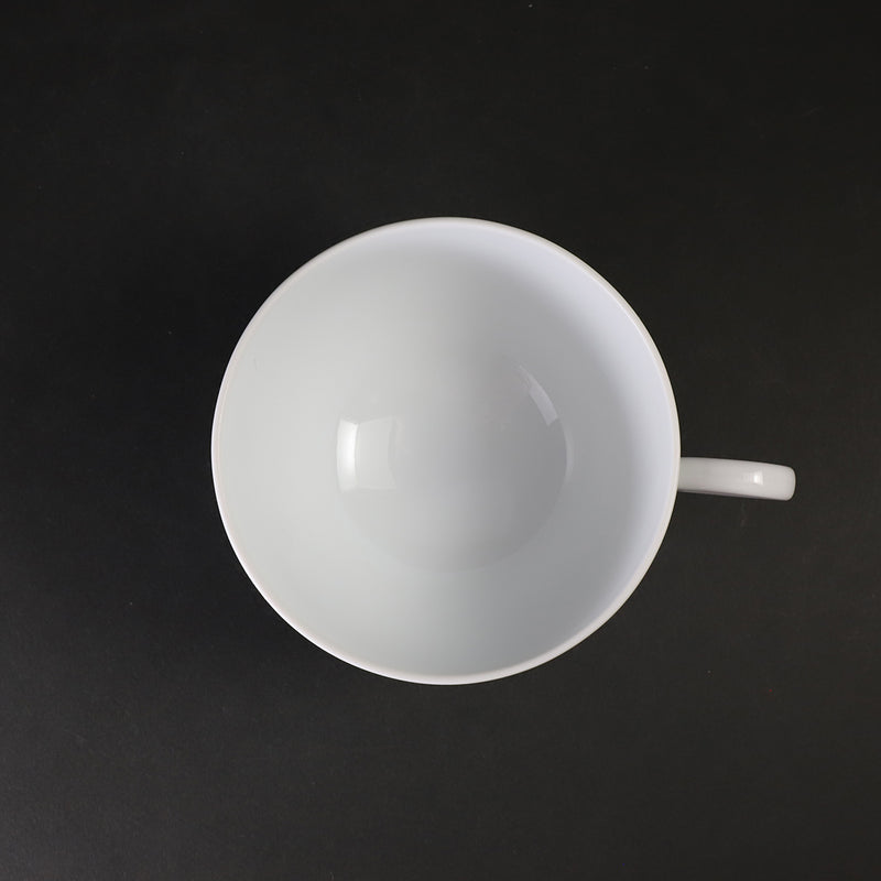 柿右衛門窯　錦丸文紅茶碗