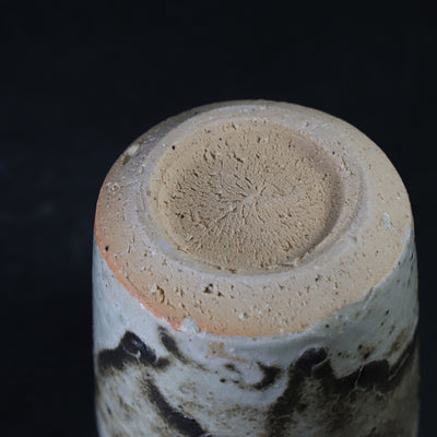 Suzu Green Tea Cup (Large) No.28 by Yasumoto Kajiwara