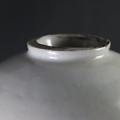 石井義久　作　唐津白磁花入　No.1