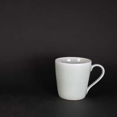 Tosengama plain celadon mug