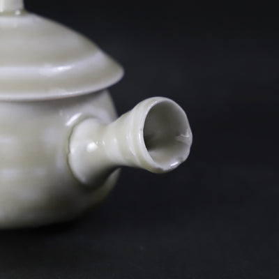 梶原靖元　作　素瓷急須　No.10