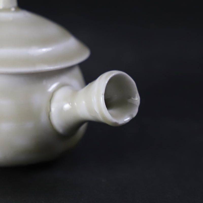 梶原靖元　作　素瓷急須　No.10