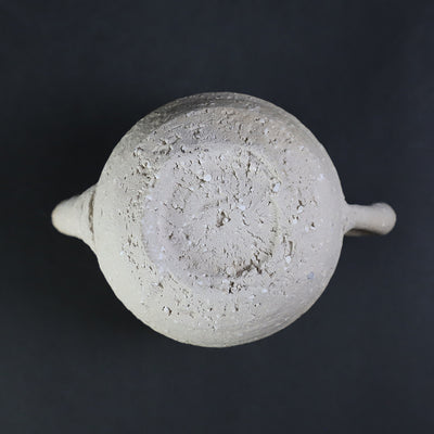 梶原靖元　作　紫香楽急須　No.105