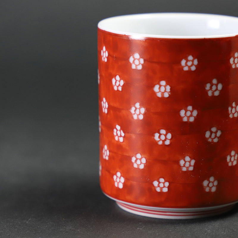 Gen-emon Kiln Red Plum Plum Pattern Peeping Inoguchi