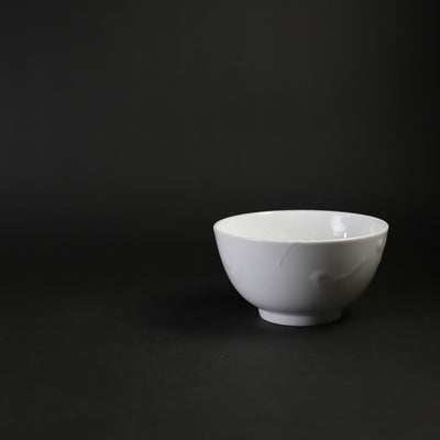 Yuki Inoue glazed soup bowl (small) / White