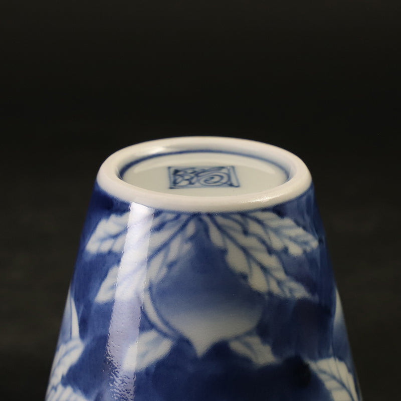 Fukusen Kiln Dark Pink Mini Soba Sake Cup