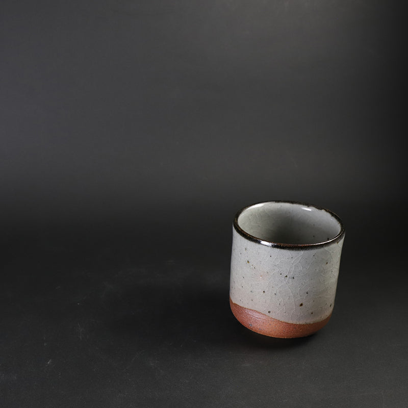 Whale skin teacup by Nakazato Taki