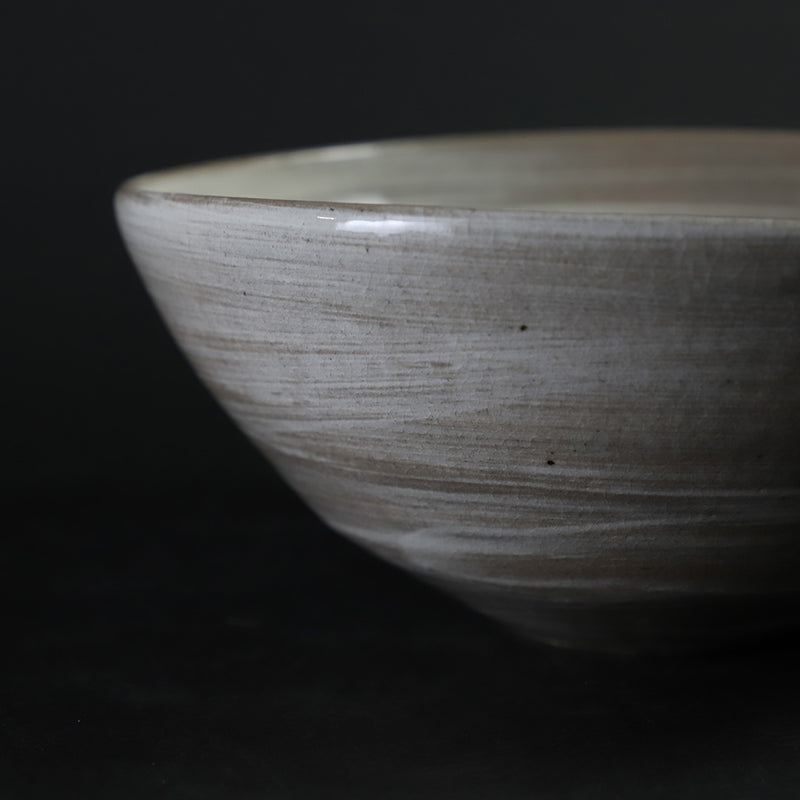 Nakazato Tarouemon Kiln KARATSU Bowl (Brushed)