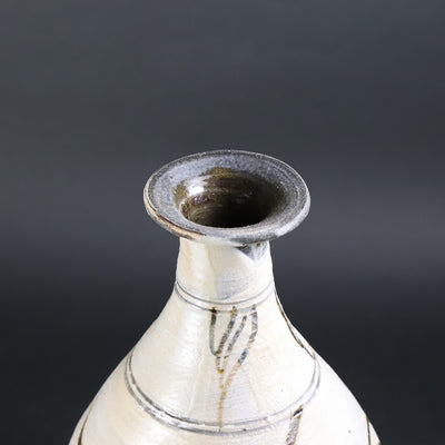 Shintaro Uchimura's work, Keiryu mountain ash covered vase No.5