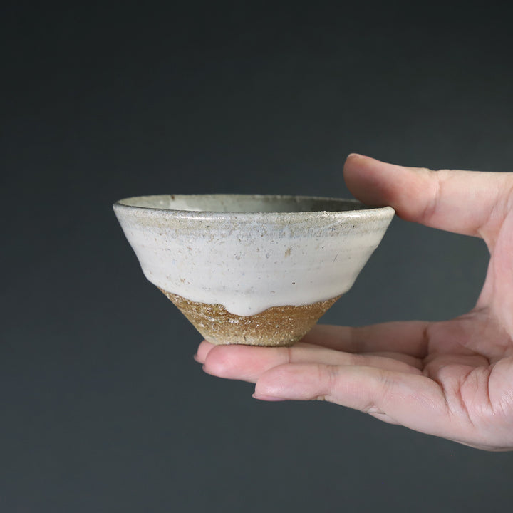 十四代中里太郎右衛門 作 斑唐津ぐい呑 – ギャラリー一番館
