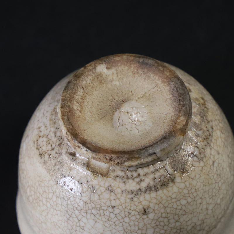 Rain-leaking hard-handled sake cup No.98 by Shintaro Uchimura