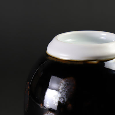 Yuki Inoue Tenmoku Silver Drop Mug Cup
