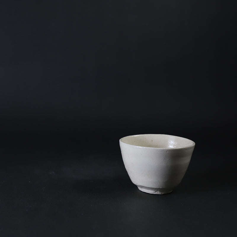 石井義久　作　唐津白磁盃　No.34