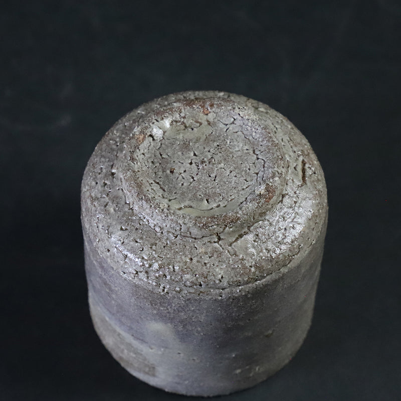 Karatsu sake cup 2 made by the 14th generation Nakazato Tarouemon