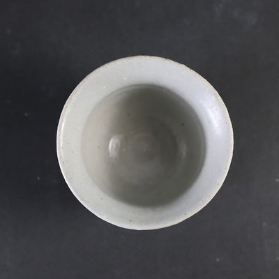 梶原靖元　作　染付蓋碗　No.3
