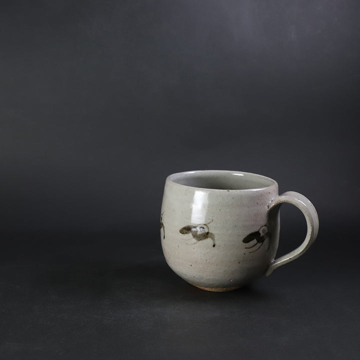 中里太郎右衛門窯 唐津手付杯（絵唐津） – ギャラリー一番館オンライン