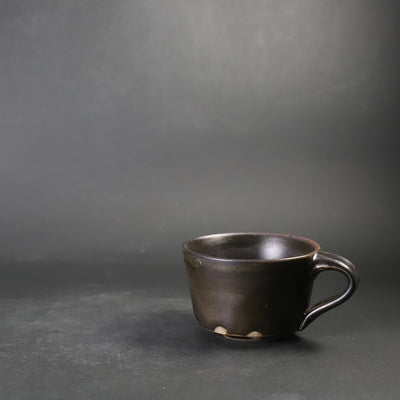 土屋由起子　作　黒唐津カップ