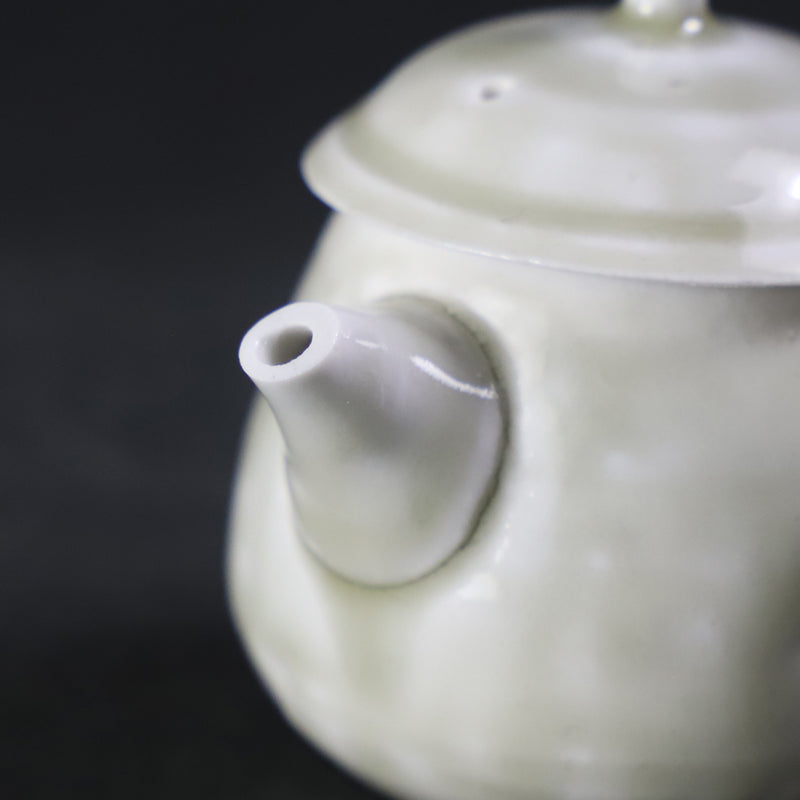 梶原靖元　作　素瓷急須　No.99