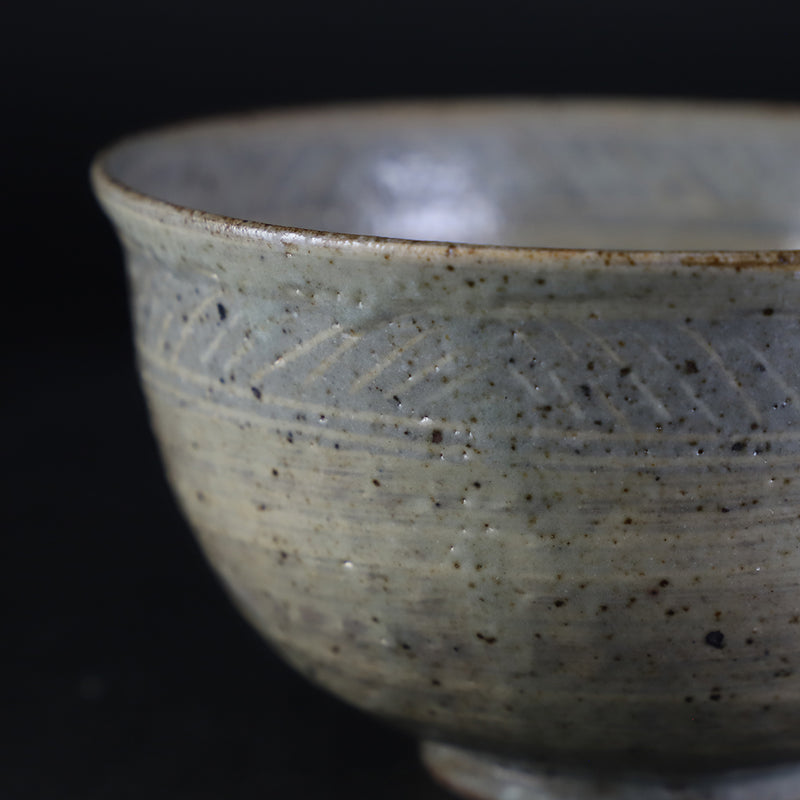 Mishima Karatsu bowl by Shuichi Okamoto